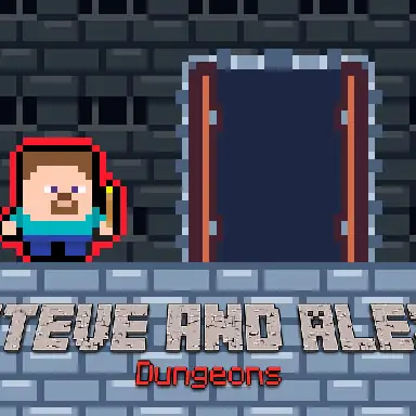 Steve and Alex Dungeons oyunu