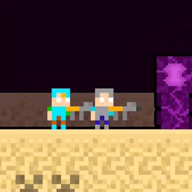 Steve and Alex TheEnd game
