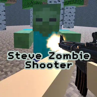 Steve Zombie Shooter oyunu