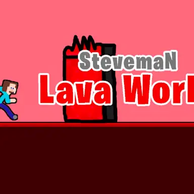 Steveman Lava World game