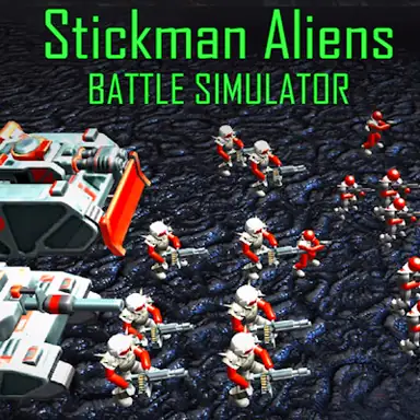 Stickman Aliens Battle Simulator game