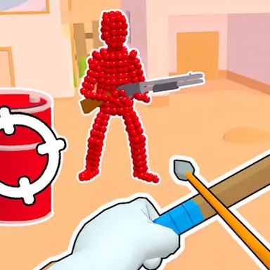 Stickman Archer Shooting Arrows at Reds oyunu