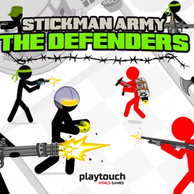 Stickman--Army The Defenders game
