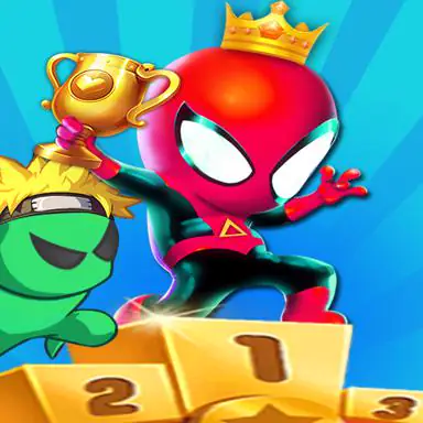 Stickman Fall Guys: Running Race oyunu