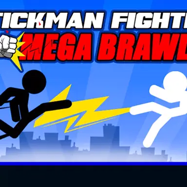 Stickman Fighter Mega Brawl game