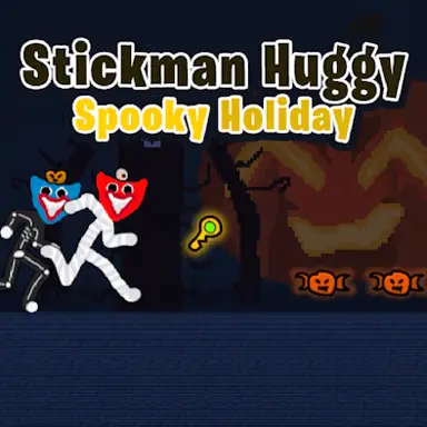 Stickman Huggy Spooky Holiday game