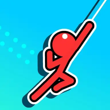 Stickman Rope Hook : Catch And Swing oyunu