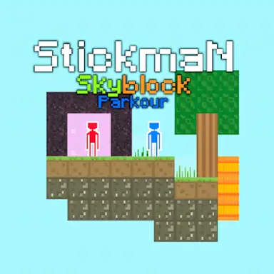 Stickman Skyblock Parkour game