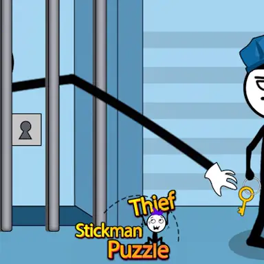 Stickman Thief Puzzle oyunu