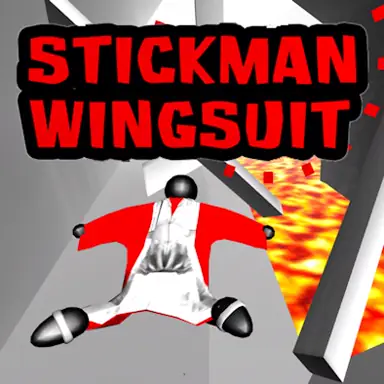 Stickman Wingsuit 3D game