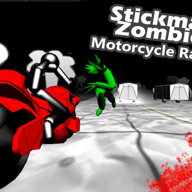 Stickman Zombie Motorcycle Racing oyunu