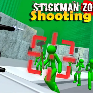 Stickman Zombie Shooting 3D oyunu