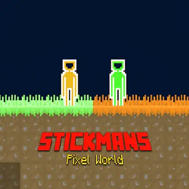 Stickmans Pixel World oyunu