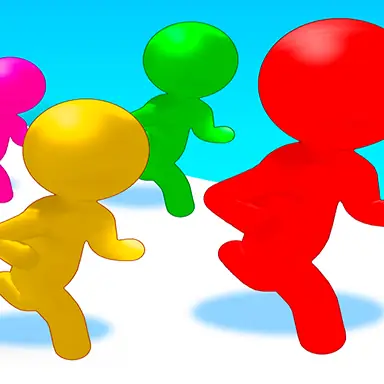 stickmen Color Run Switch oyunu