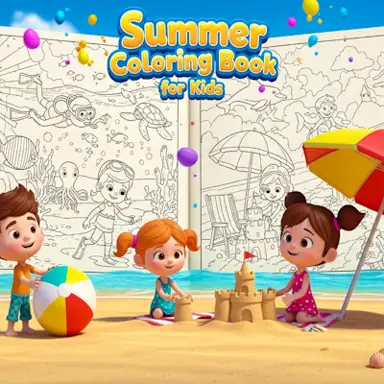 Summer Coloring Book for Kids oyunu