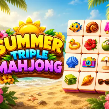 Summer Triple Mahjong oyunu