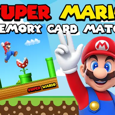 Super Mario Memory Card Match oyunu