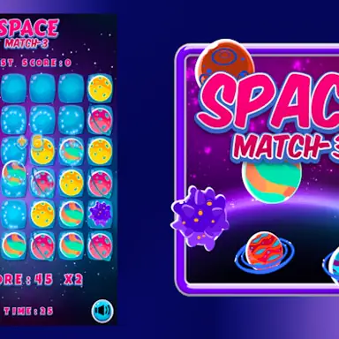 Super Space Match 3 game