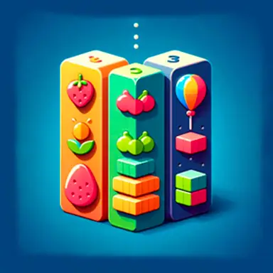 SuperArcade Fruits Spears and Cubes oyunu