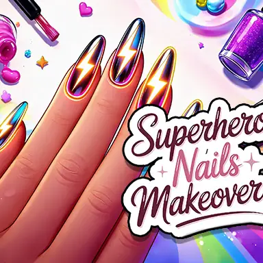 Superhero Nails Makeover oyunu