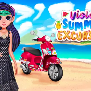 Superhero Violet Summer Excursion game
