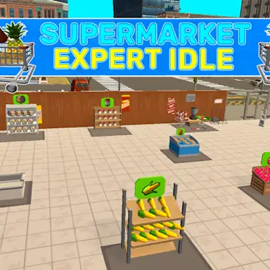 Supermarket Expert Idle game