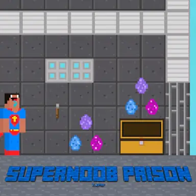 Supernoob Prison Easter oyunu
