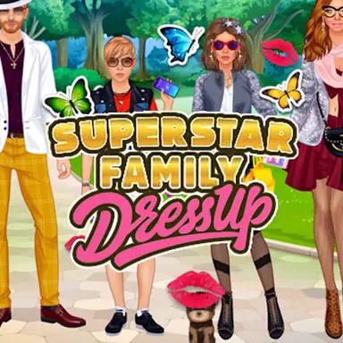 Superstar Family Dress Up Game oyunu