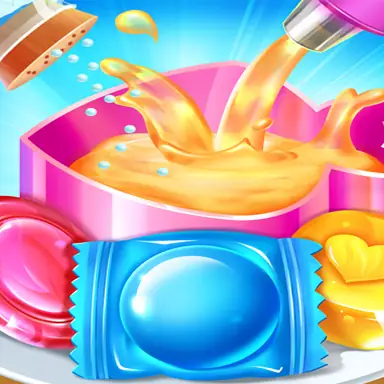Sweet Candy Maker - Lollipop & Gummy Candy Game oyunu