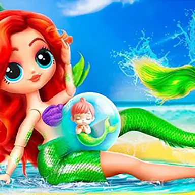 Sweet Dolls Mermaid Princess oyunu
