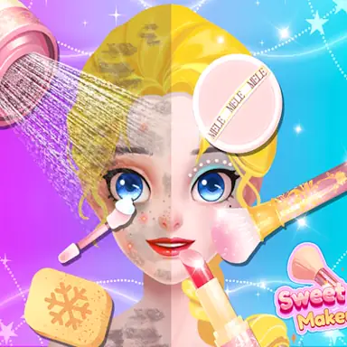 Sweet Princess Makeup Party oyunu
