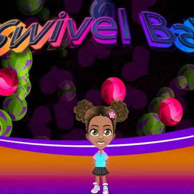 Swivel Ball - Pop All Shoot Colored Balls game