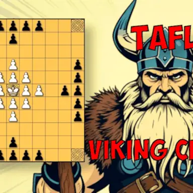 Tafl Viking Chess game