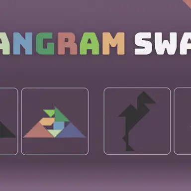 Tangram Swap game