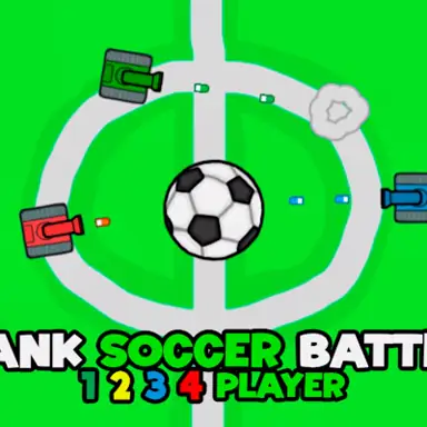 Tank Soccer Battle 1 2 3 4 Player oyunu