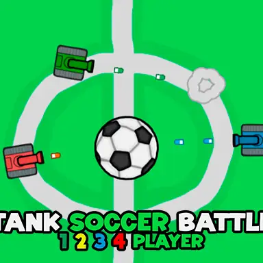 Tank Soccer Battle 1 2 3 4 Player oyunu