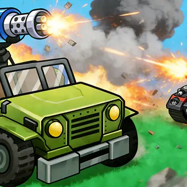 Tank Strike Wasteland Rogue oyunu