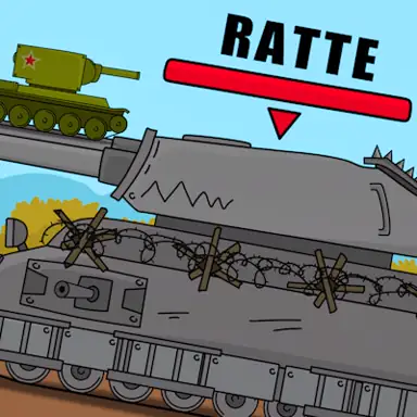 Tanks 2D Battle with Ratte oyunu