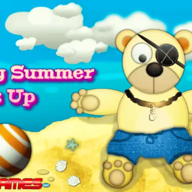 Teddy Summer Dress-up game