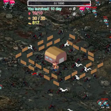 Terrifying Zombies: Tower Defense 1 Game oyunu