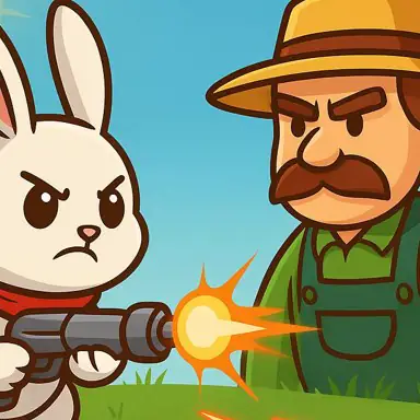 The Bunny vs The Gardener game