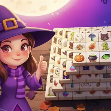 The Three Tiles in the Halloween World oyunu