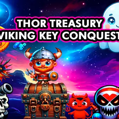 Thor Treasury Viking Key Conquest game