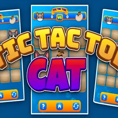 Tic Tac Toe Cat game