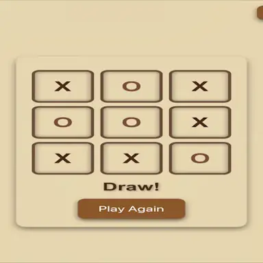 Tic Tac Toe-Fun Game game