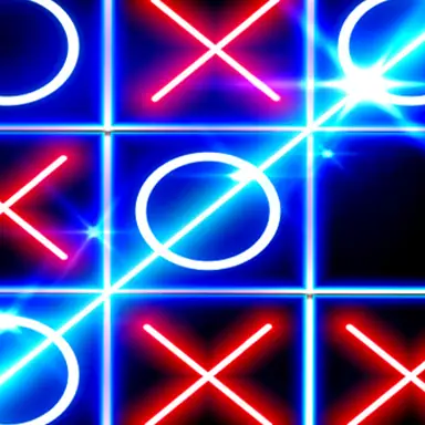 Tic Tac Toe Glow oyunu