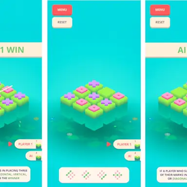 Tic Tac Toe - Match Three oyunu