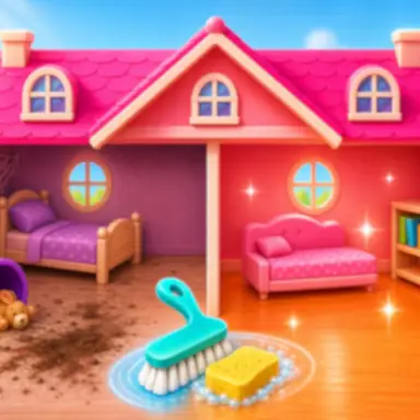 Tidy Up the Dollhouse oyunu
