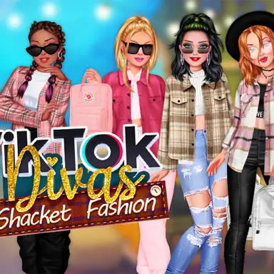 Tiktok Divas Shacket Fashion oyunu
