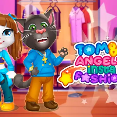 Tom and Angela Insta Fashion oyunu